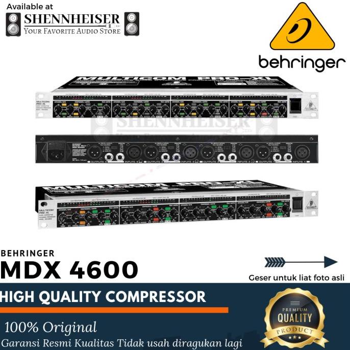 Compresor Behringer Mdx4600 Original Termurah