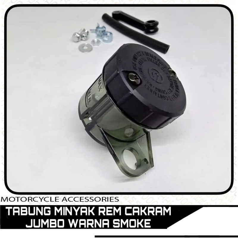 Tabung minyak rem cakram depan jumbo minyak rem jumbo smoke impor universal motor vixion r15 v1 2 3 
