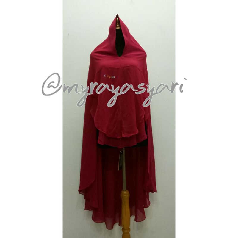 Khimar sisesa original zainah 2layer sale