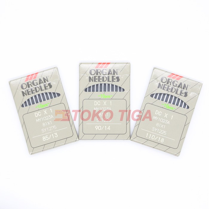 Jarum Organ/Organ Needles DCx1 (Mesin Obras Industri &amp; Tradisional)