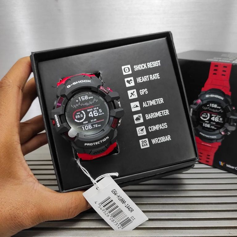 Jam g-shock original GSW-H1000-1A4 WEAROS by google