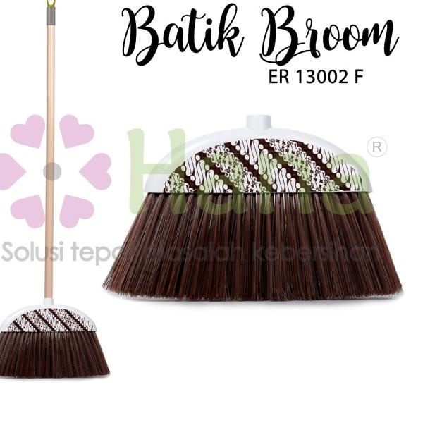 ♪ Sapu Batik Coklat,Sapu Rumah,Sapu Lantai,Sapu Plastik,Sapu Warna,Batik ✥