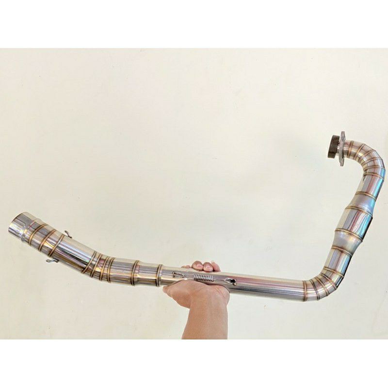 Leher Knalpot Scorpio z Power Bum Full las Cacing