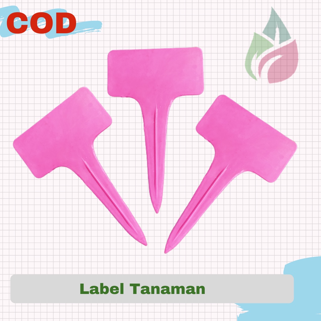 Jual label tanaman / name tag / penanda label / label tanaman hias ...