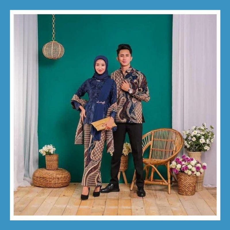 Maura Couple - Sania Ruffle Batik Couple Ori Ndoro Jowi Dnt Garansi Termurah Shopee -couple Nafisa 5