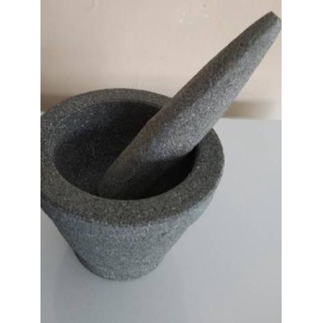 ۞ LUMPANG BATU ASLI + ALU / PENUMBUK ◘