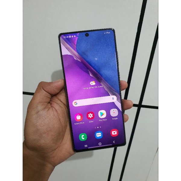Handphone Hp Samsung Galaxy Note 20 8/256 Second Seken Bekas Murah
