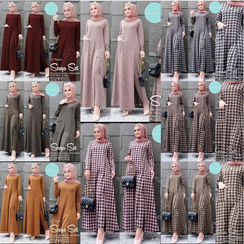 Setelan kaos zara premium Setelan Lusia Setelan Sesya