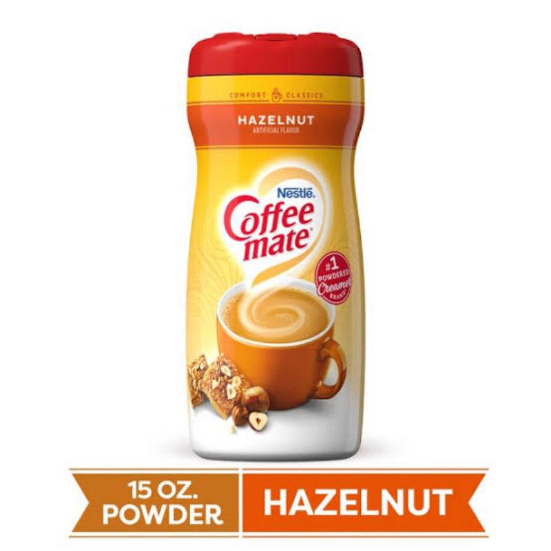 

NESTLE COFFEE MATE HAZELNUT 15 OZ (425.2GR)