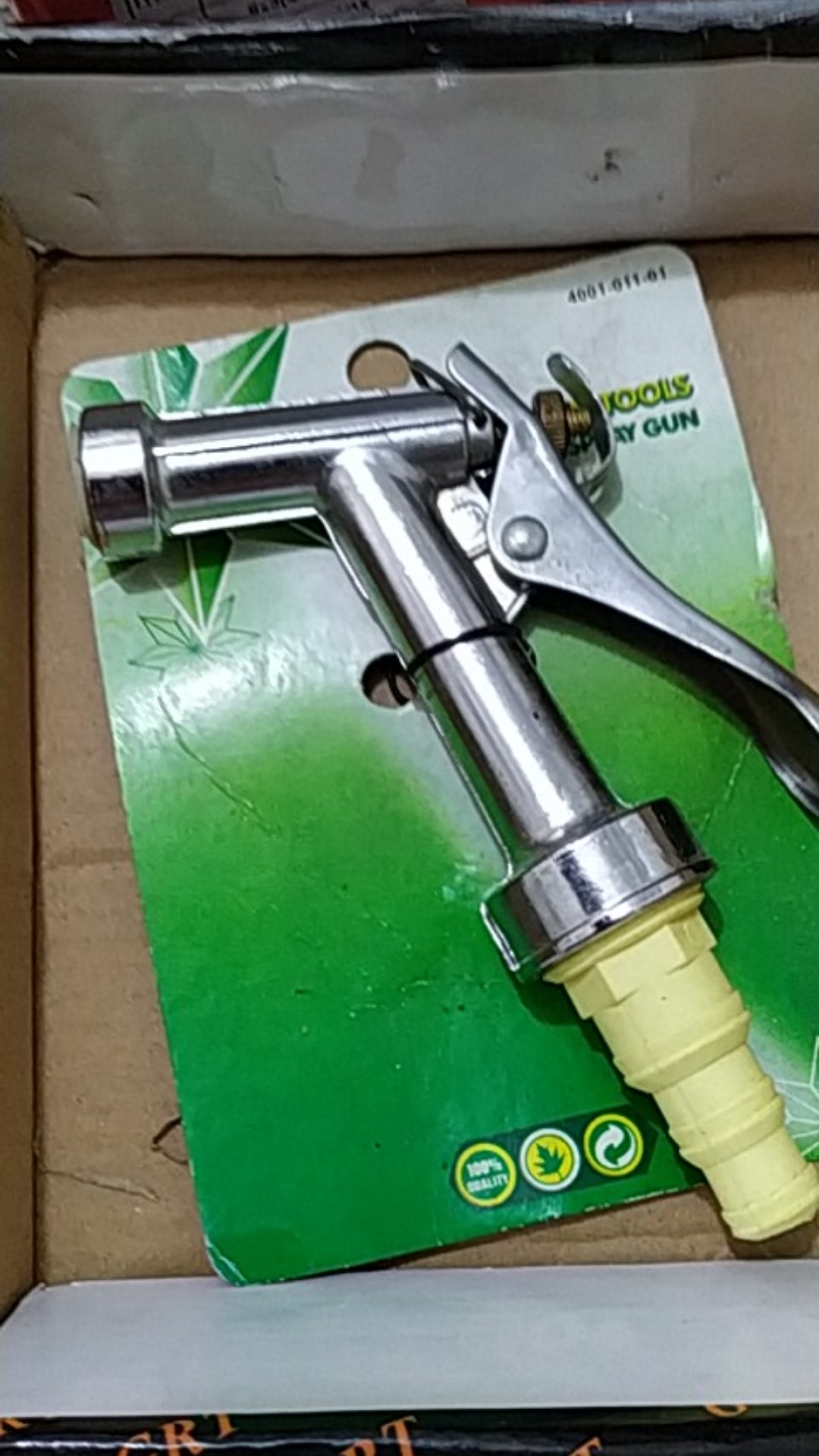 Semprotan Air Taman Hoze Nozzle Crom
