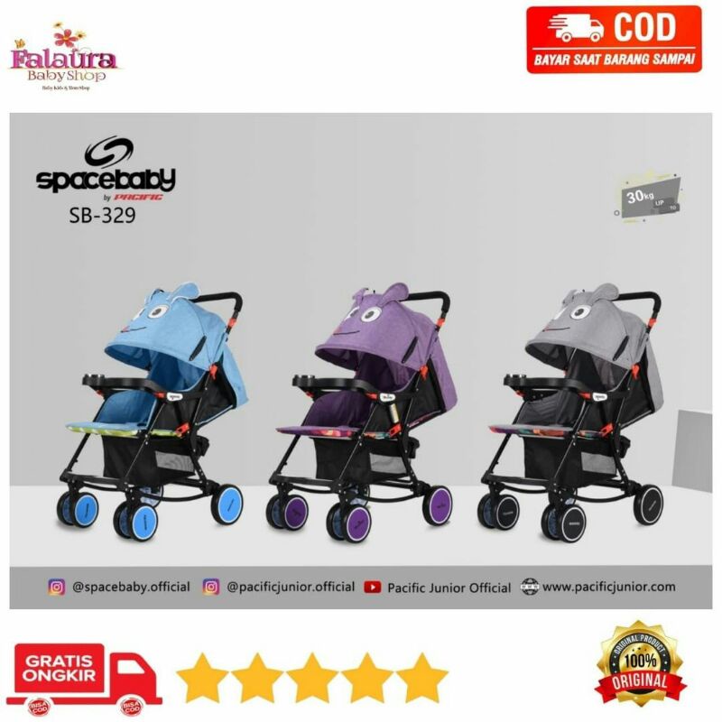 Stroller Space Baby SB-329 Stroller Bayi Space Baby Kereta Bayi