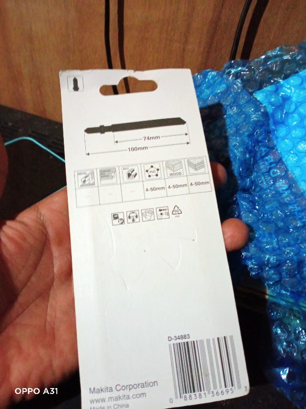 Makita Mata Jigsaw Set Kayu T144d D-34883