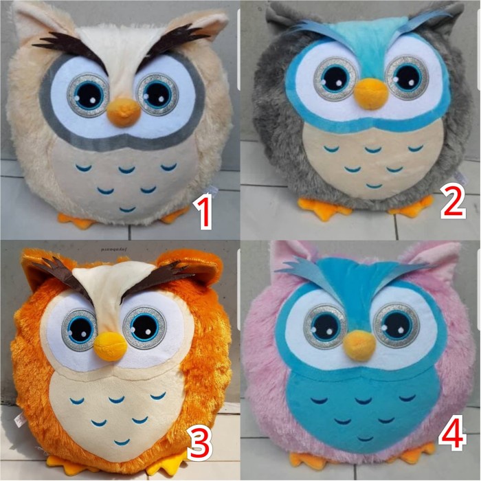 BANTAL BONEKA OWL | BURUNG HANTU OWL , EA645 BONEKA JUMBO MURAH