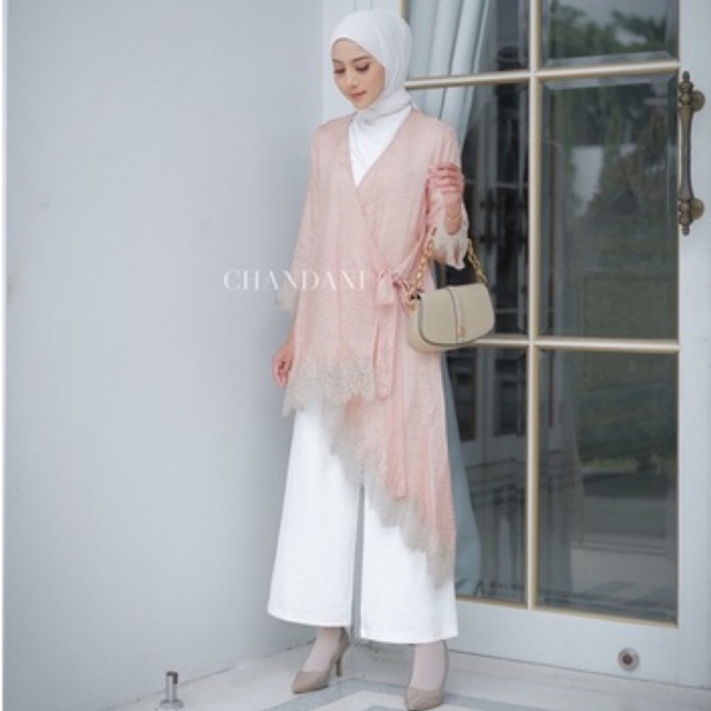 chandani.id • DEDARI OUTER-viscose polos. outer kondangan. kebaya wisuda. outer brokat. by chandani