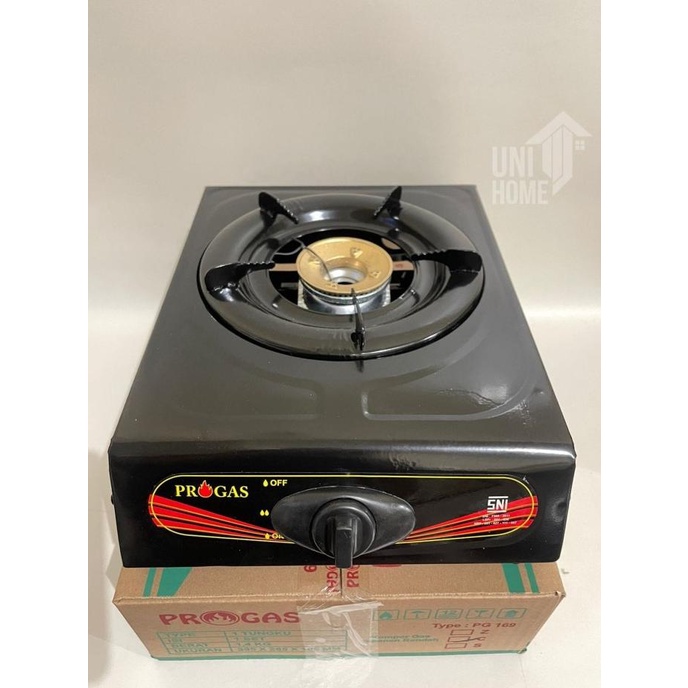 Kompor Gas Lpg Progas 1 tungku Kompor 1 Tungku PG-169 Progas