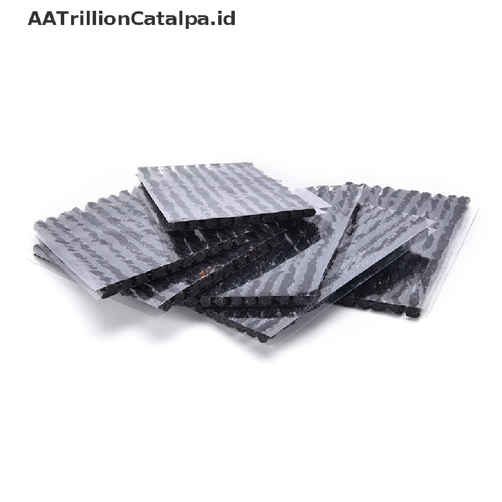 Aatrillioncatalpa 100 Pcs Strip Cacing Untuk Reparasi Tambal Ban Tubeless Sepeda