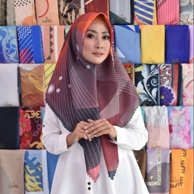 Kerudung RM motif no 08 ,