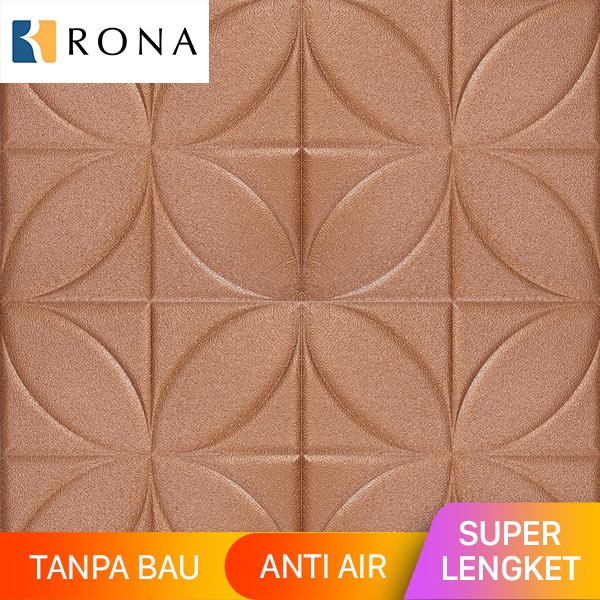 70CMx70CMx5MM Wallpaper Stiker Dinding 3D Foam RONA Dekorasi Kamar Anak Ada Motif Murah ZT0220