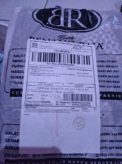 Benang Raja Kemeja Batik Pria Lengan Panjang Ukuran M L Xl