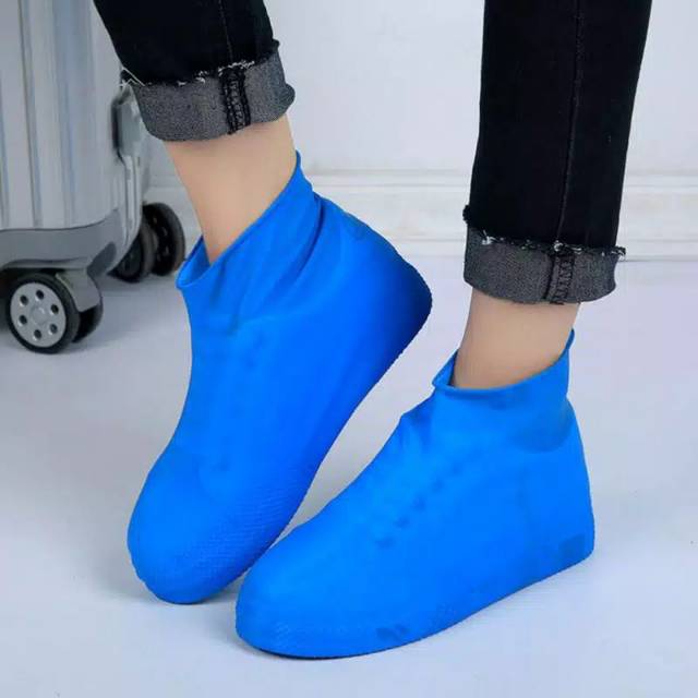 Ready Pelindung Sepatu Waterproof Silicon  / Cover Sepatu Anti Anti