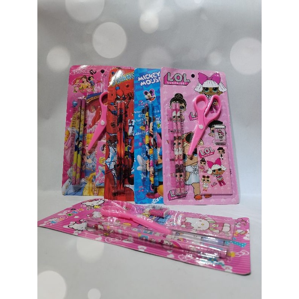 

pensil set karakter. No-6010 GL/jc
