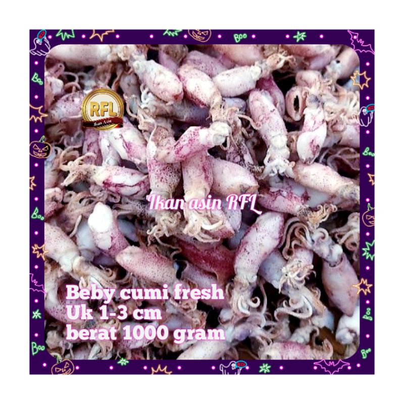 

ikan asin / cumi asin / beby cumi rebus 1 kg