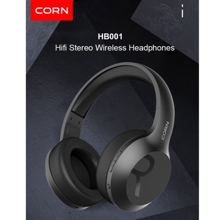 CORN HB001 TWS Wireless Headset Gaming Bluetooth HiFi Cocok untuk notebook, ponsel, komputer desktop