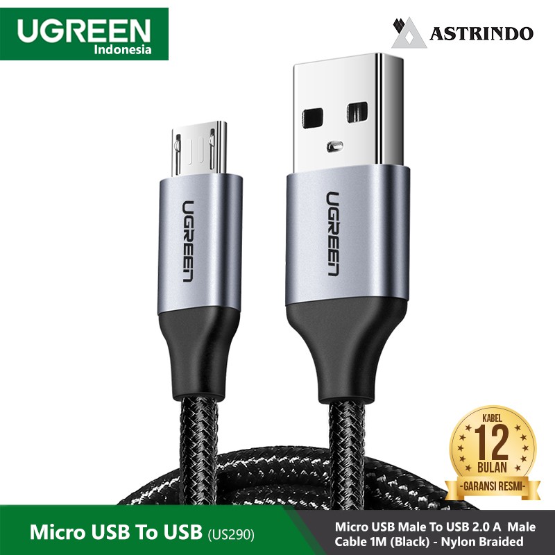UGREEN Kabel Micro USB Nylon Braided (Fast Charging) - US290