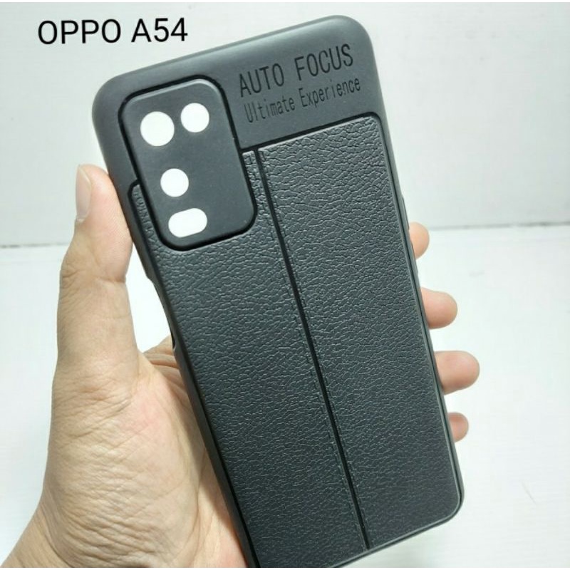 Oppo A54 Soft Case Autofocus Slim Leather Case
