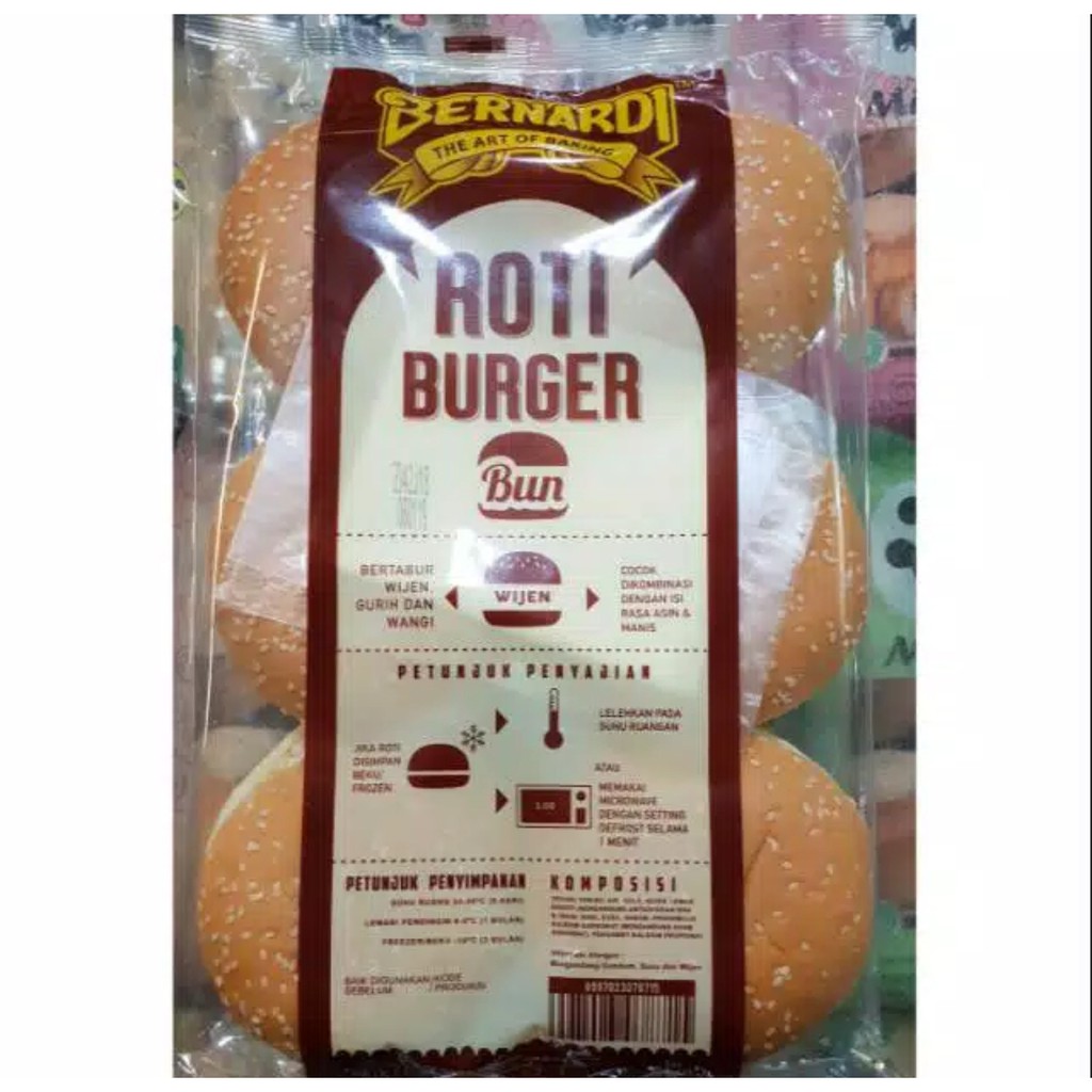 

Bernardi Roti Hotdog (6 pcs)