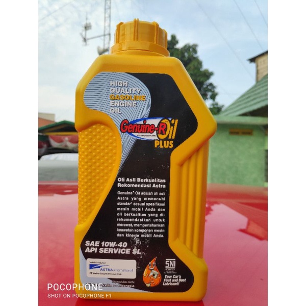 Oli genuine Daihatsu Genuine Oil Plus Semi Synthetic 10w-40