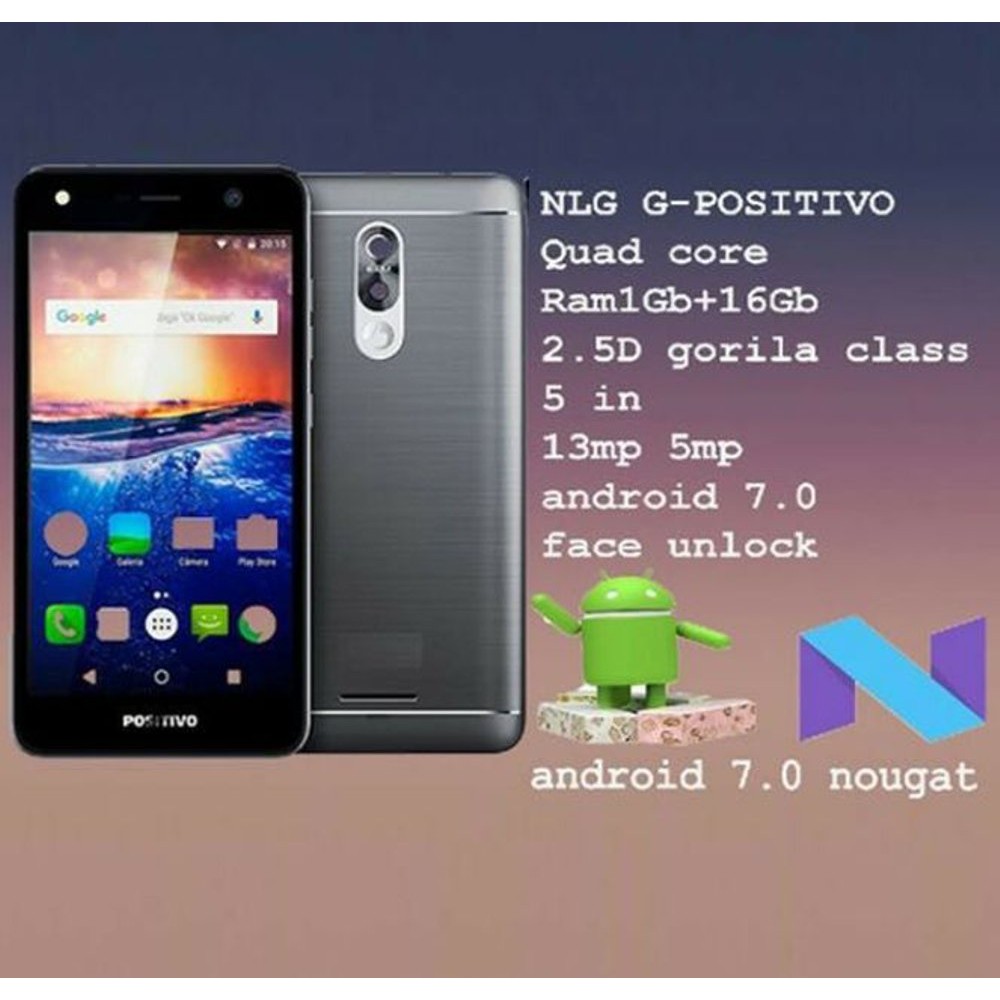 NLG Positivo Layar 5 inch Android 7