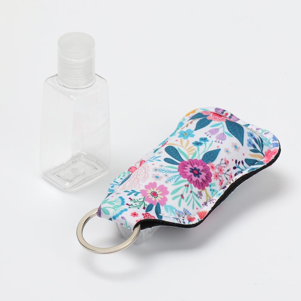 POPULAR Populer Hand Sanitizer Dengan Gantungan Kunci Carrier Sub bottling Reusable Bottles Wadah Isi Ulang Botol Travel