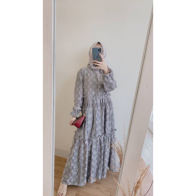 Gavina Brocade Maxi