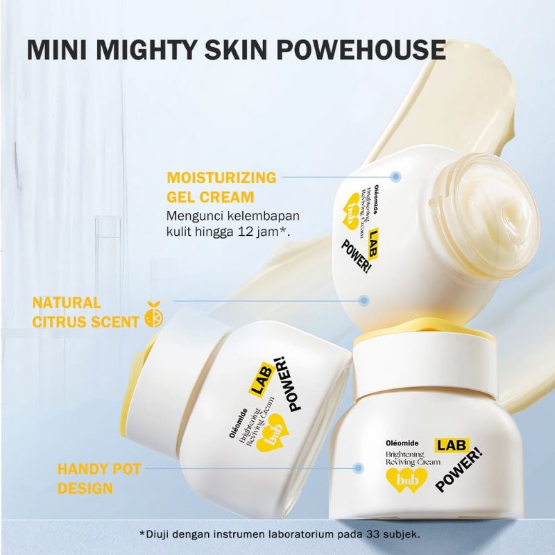 BNB Barenbliss Meta-Glow Lab Power! Oleomide Brightening Korea Reviving Cream 28 Days