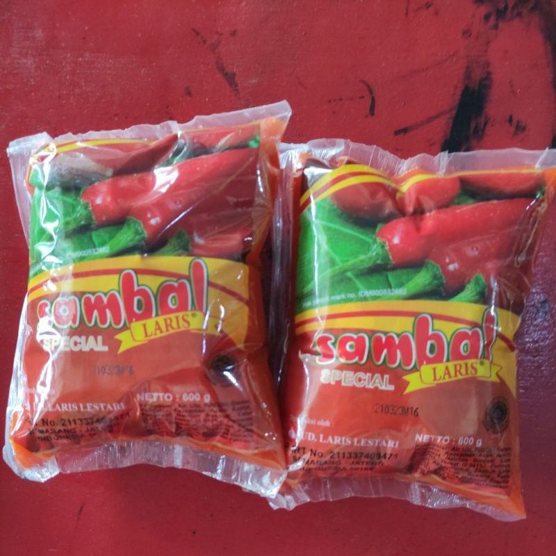 

saus sambal laris spesial 600gr