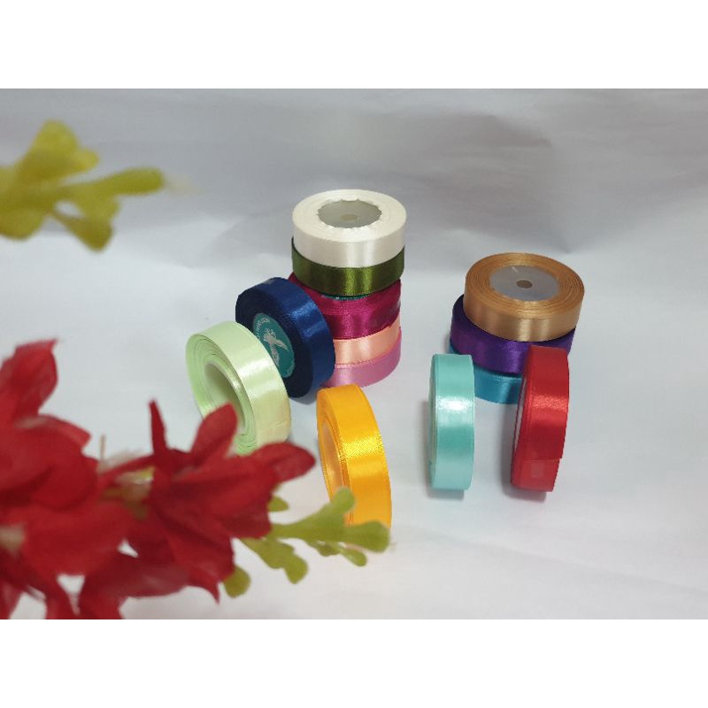 

READY STOCK ~ pita satin pita pembungkus kado