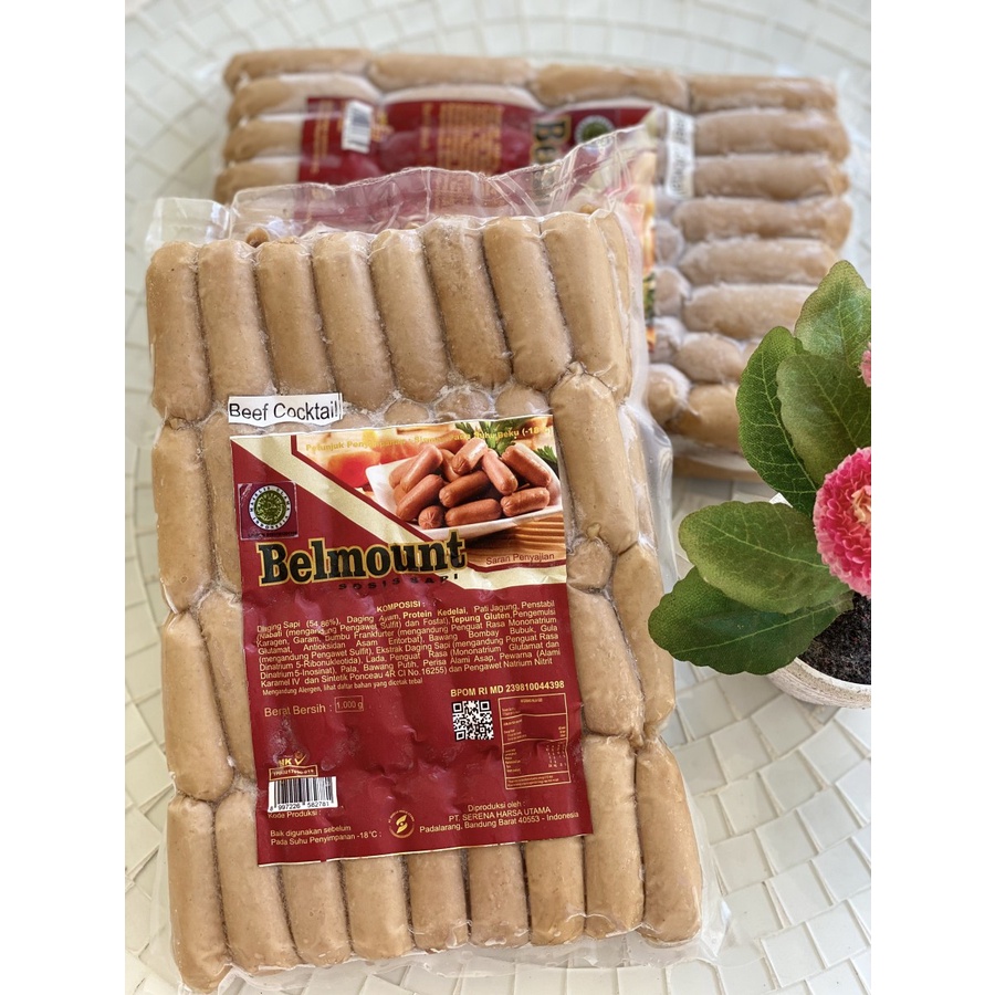 

Sosis Enak / AKAI/ COCKTAIL / Sosis Sapi / Pack@1kg/ LEZAT GUYS!!