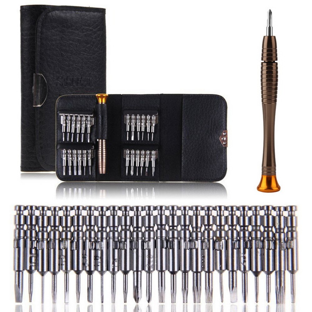 Obeng Torx Set 25 in 1 Repair Tools Kit/ Service/ Multifungsi/ Iphone