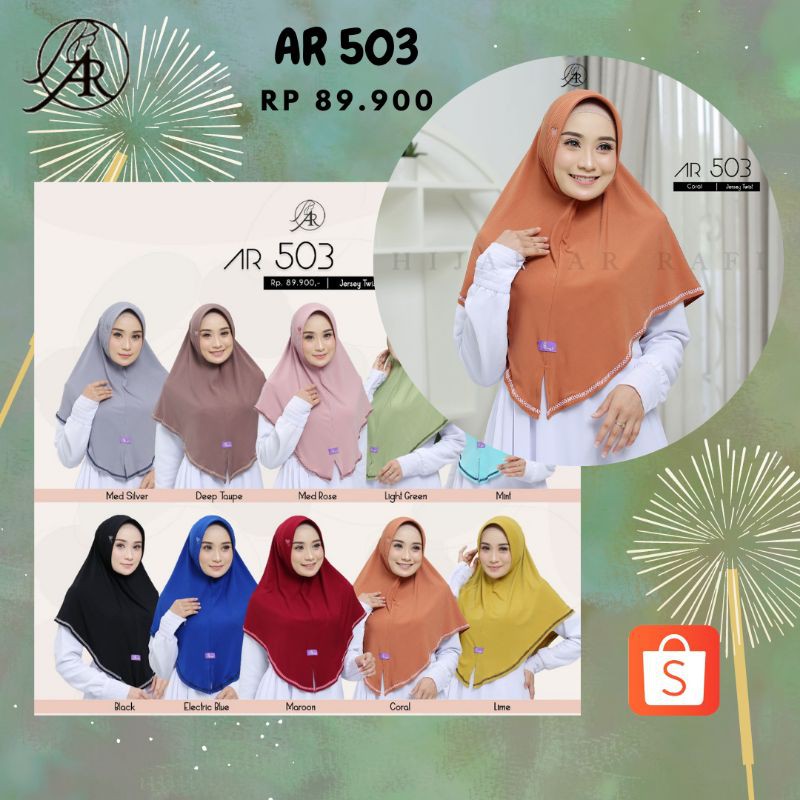 Terbaru Hijab instan Arrafi AR 503