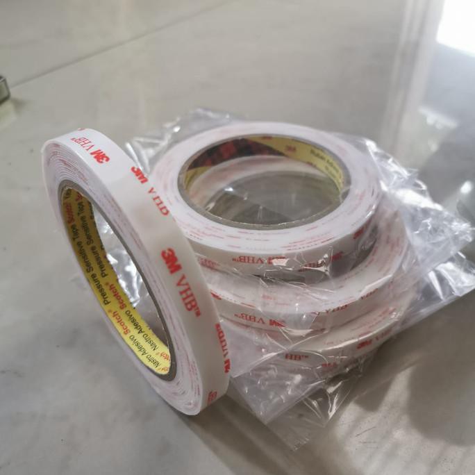 

Double tape 3M-Double Tape VHB Putih-Dobel tip Super kuat Lengket 12mm
