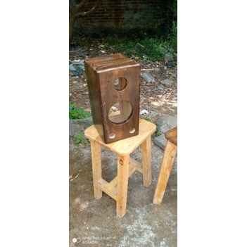 Box speaker Custom  4 inchi kayu jati Belanda orderan Mas Ari