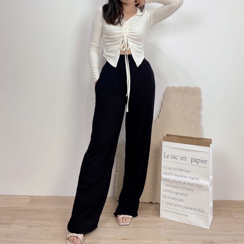 Pose Knitt Long Pants 10D