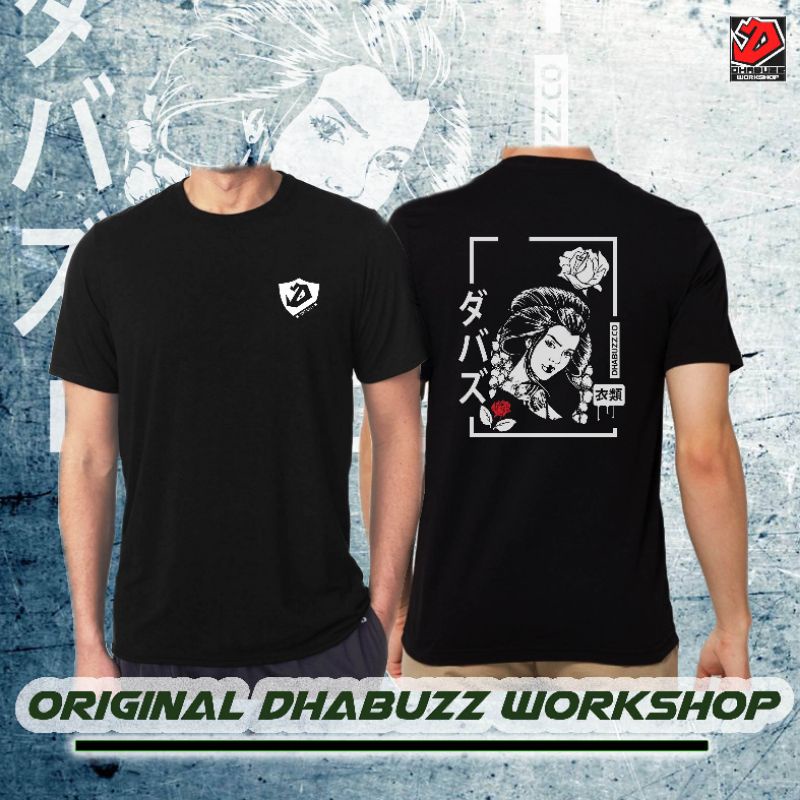 Dhabuzz art t-shirt DISTRO PRIA LENGAN PENDEK BLACK EDITION STREET STYLE TRENDY ORIGINAL TERBARU