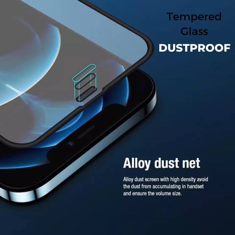 iPhone Tempered Glass Film Anti-Mengintip Tahan Debu case ( Siap Iphone 7 8 Plus XR X XS MAX 11 12 13 Pro Max 12 13 Mini )