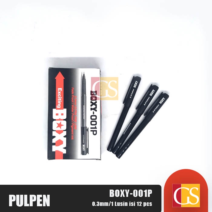 

PULPEN BOXY 001P HITAM (1Pcs)