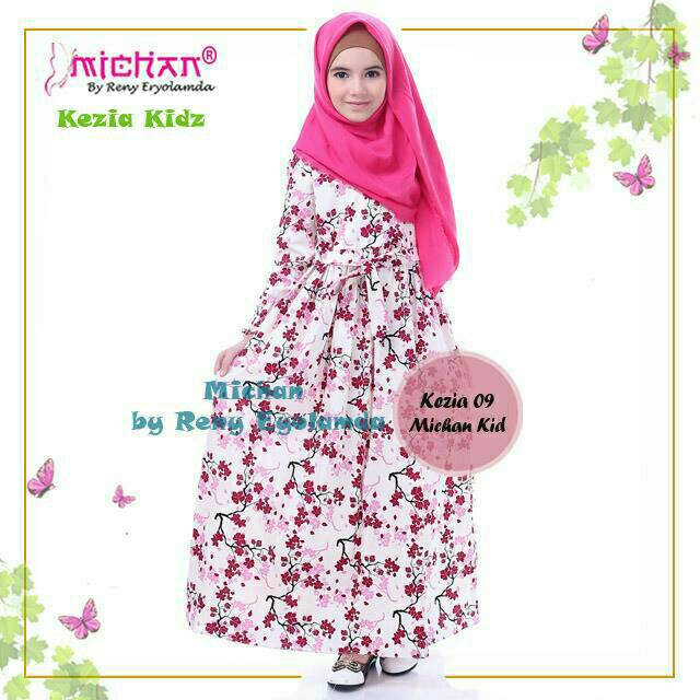 Size L gamis anak kezia dress