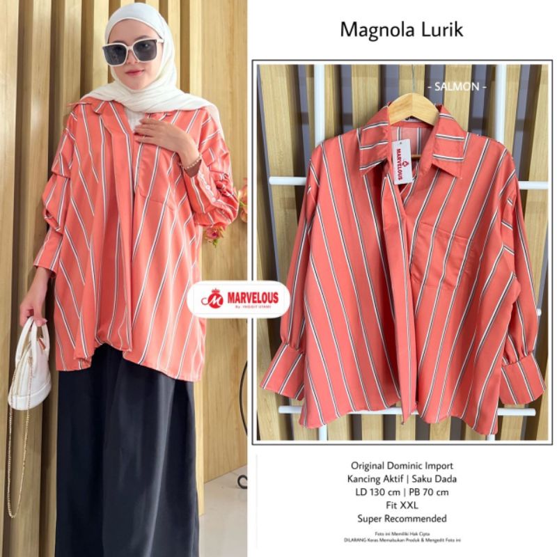 MAGNOLA LURIK BY MARVELOUS (BLAZER MUSLIMAH) Blazer wanita rekomended