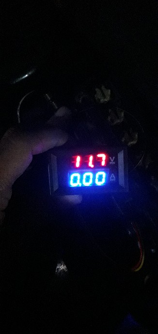 [cele]dc 0-100v 10a Ammeter Voltmeter Digital/tampilan Ganda/detektor Tegangan 0.28 Merah Biru Led