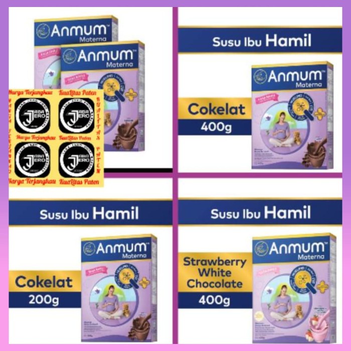 

Bagus Anmum susu ibu hamil 400 gr coklat dan stroberi